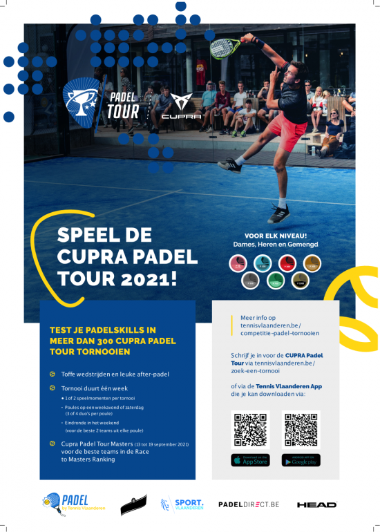 Padel Tour – Affiche Padel Tour - Affiche